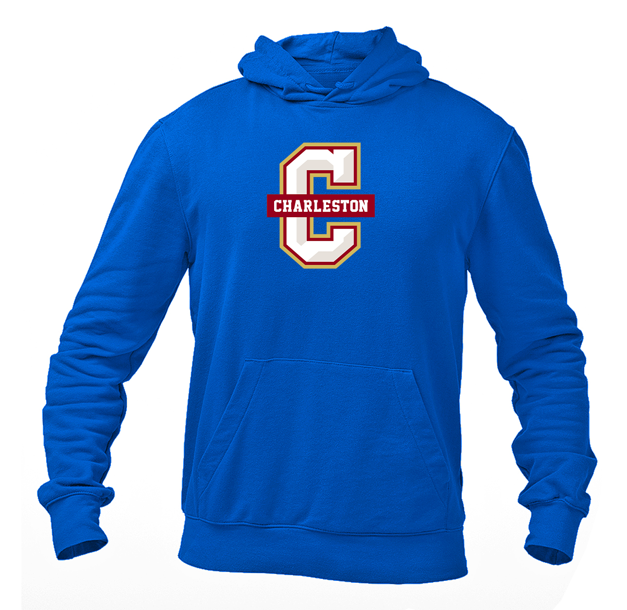Men's Charleston Cougars Softstyle Midweight Hooded Sweatshirt