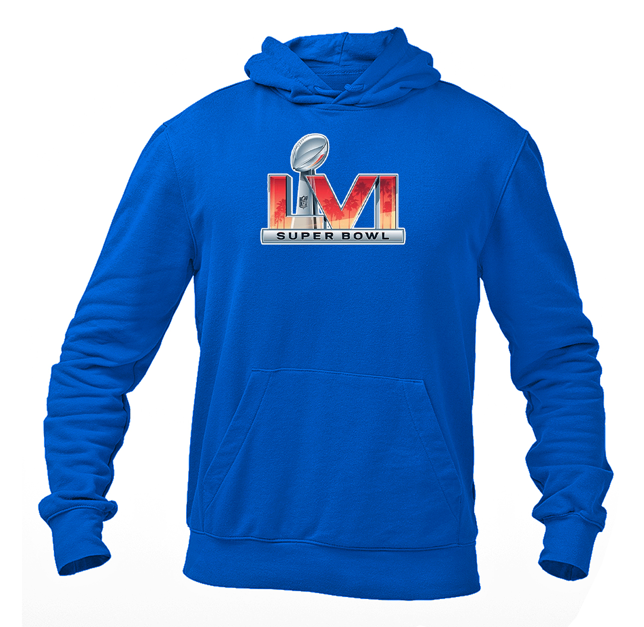Men's Superbowl LVI Logo  Pullover Hoodie