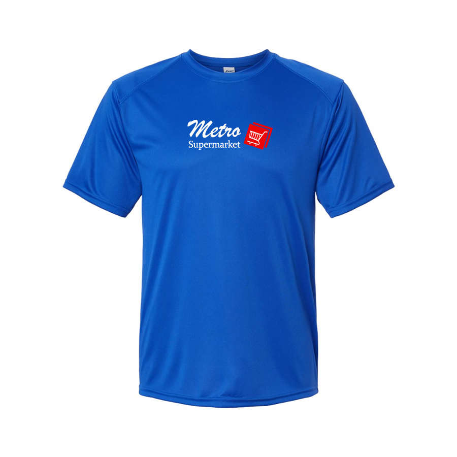 Men's Metro Supermarket Logo   Performance T-Shirt