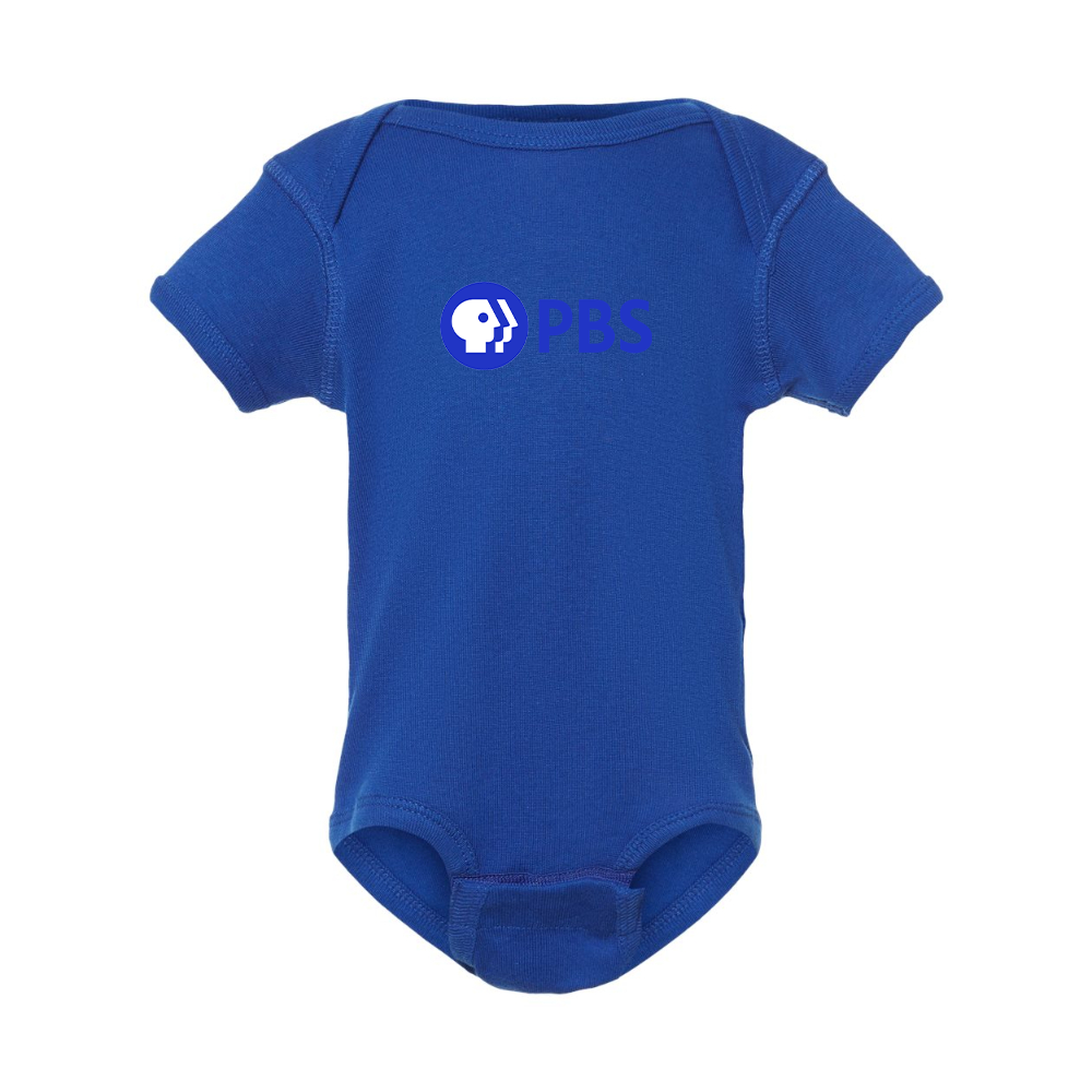 PBS Blue   Rabbit Skins Infant Baby Rib Bodysuit