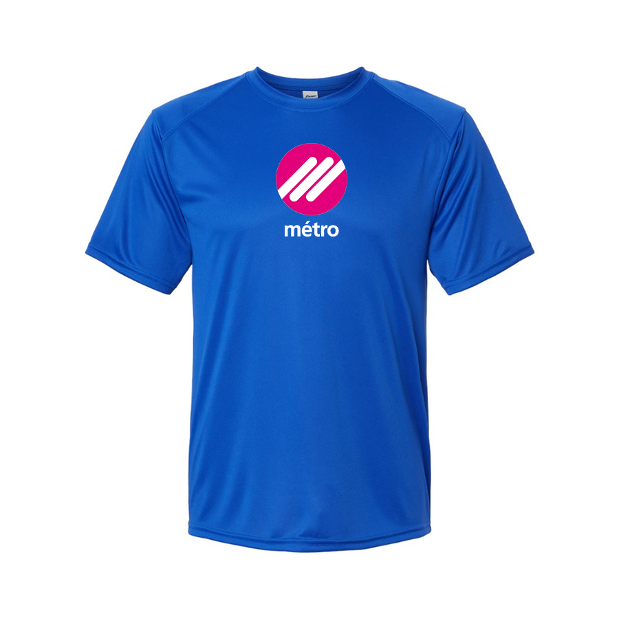 Men's Lausanne Métro Logo  Performance T-Shirt