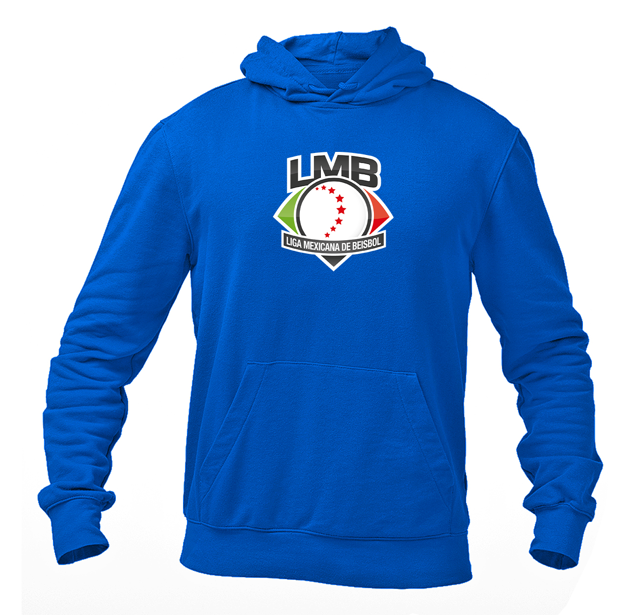 Men's Liga Mexicana de Béisbol Logo Pullover Hoodie