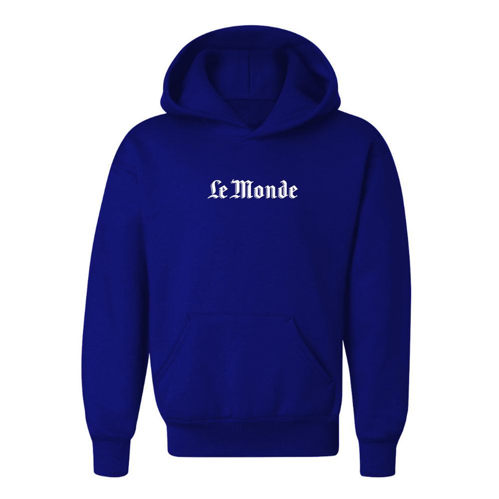 Youth Le Monde Logo Pullover Hoodie