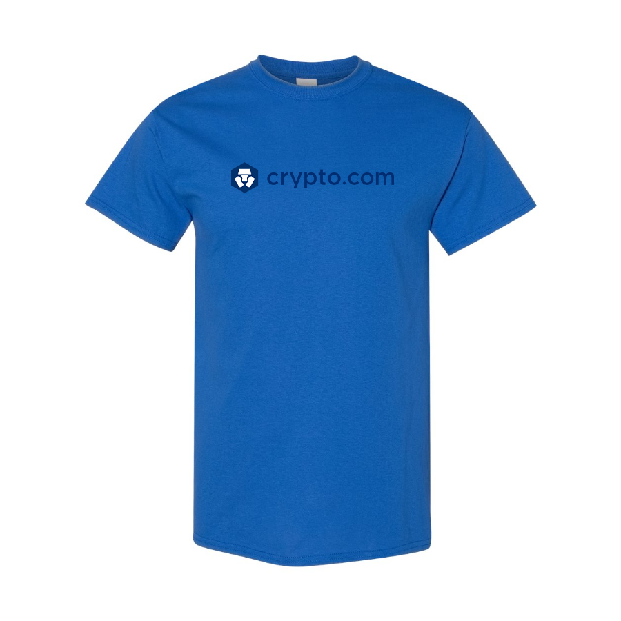 Men's Crypto.Com  Logo Cotton T-Shirt