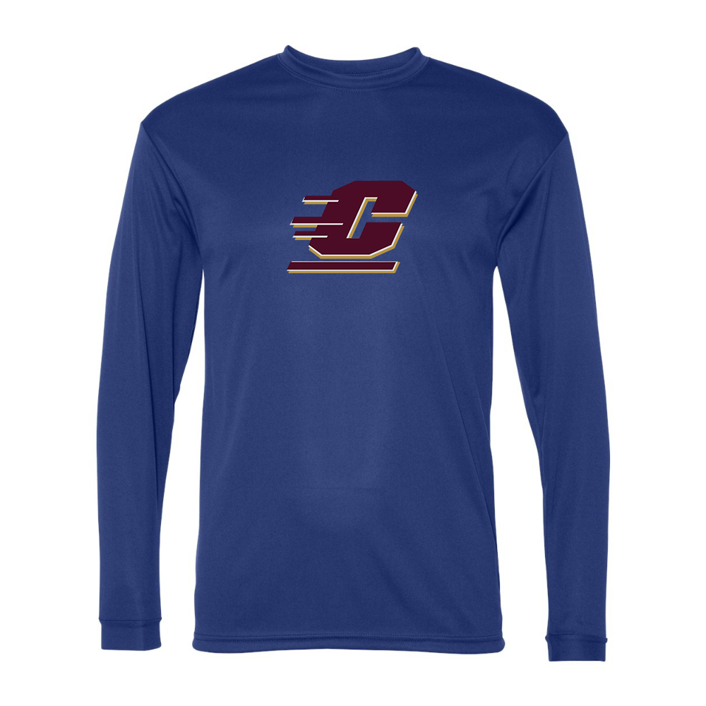 Men's Central Michigan Chippewas  Performance Long Sleeve T-Shirt
