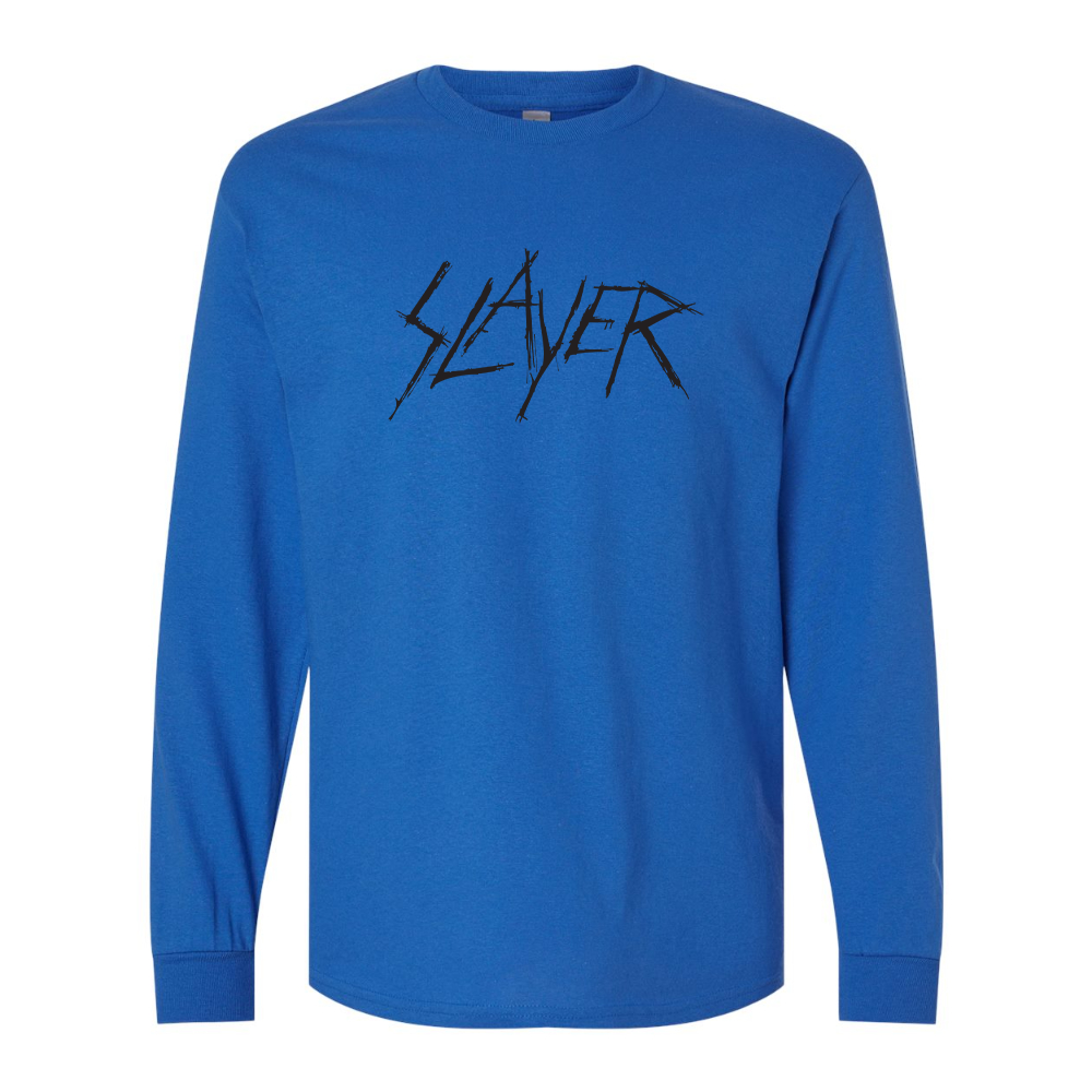 Men's  Slayer Carved Gildan Heavy Cotton Long Sleeve T-Shirt