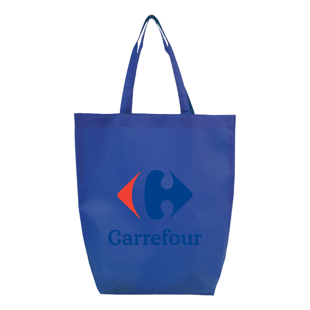 Carrefour Q-Tees Non-Woven Gusset Bottom Tote