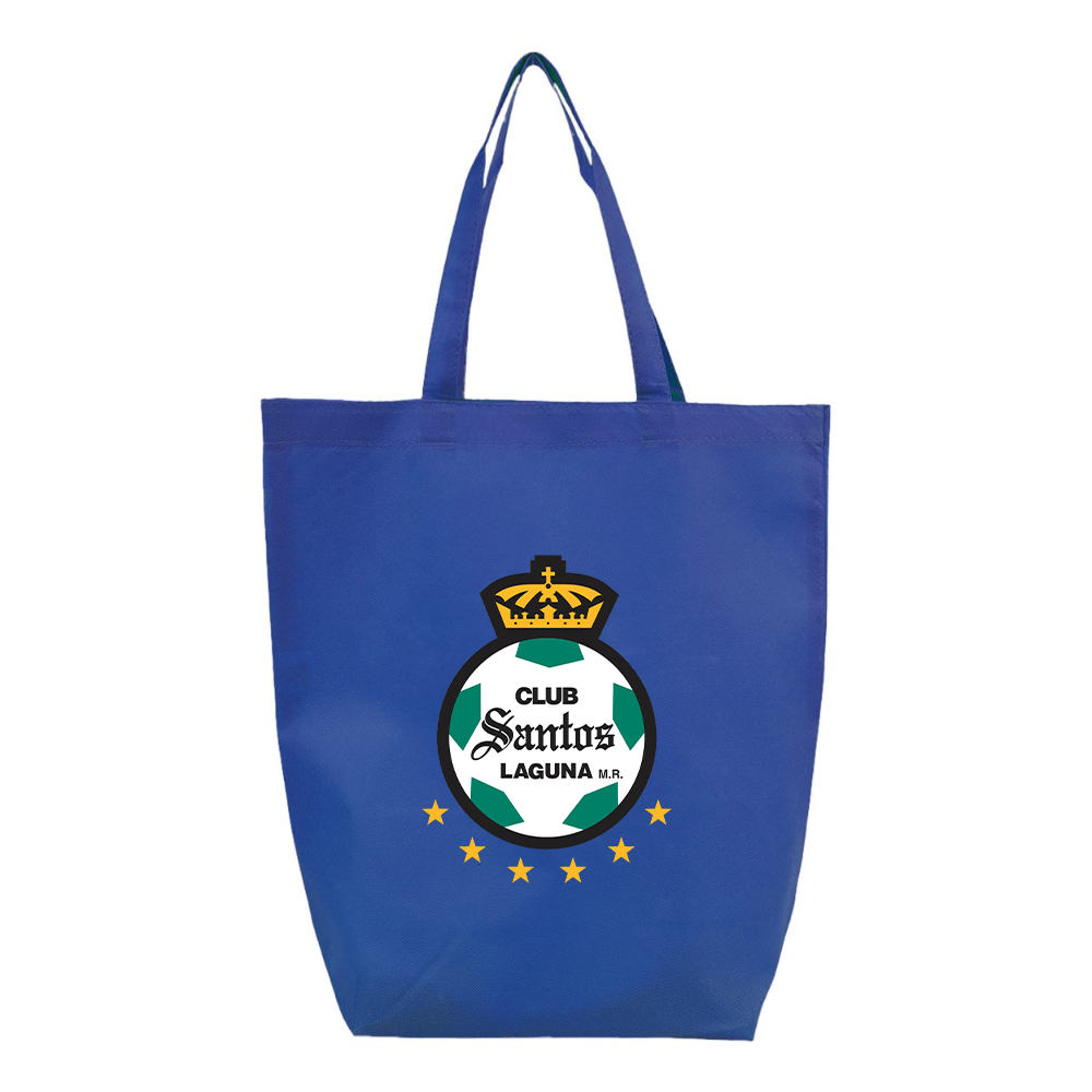 Santos Laguna Soccer Q-Tees Non-Woven Gusset Bottom Tote