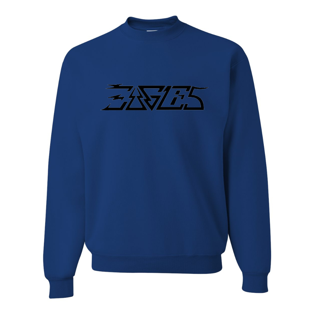 Men's Eagles JERZEES NuBlend Crewneck Sweatshirt