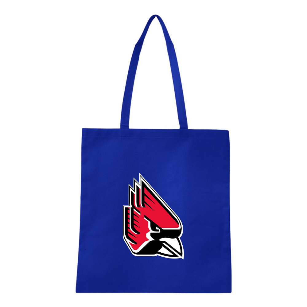 The   Ball State Cardinals Q-Tees Non-Woven  Tote