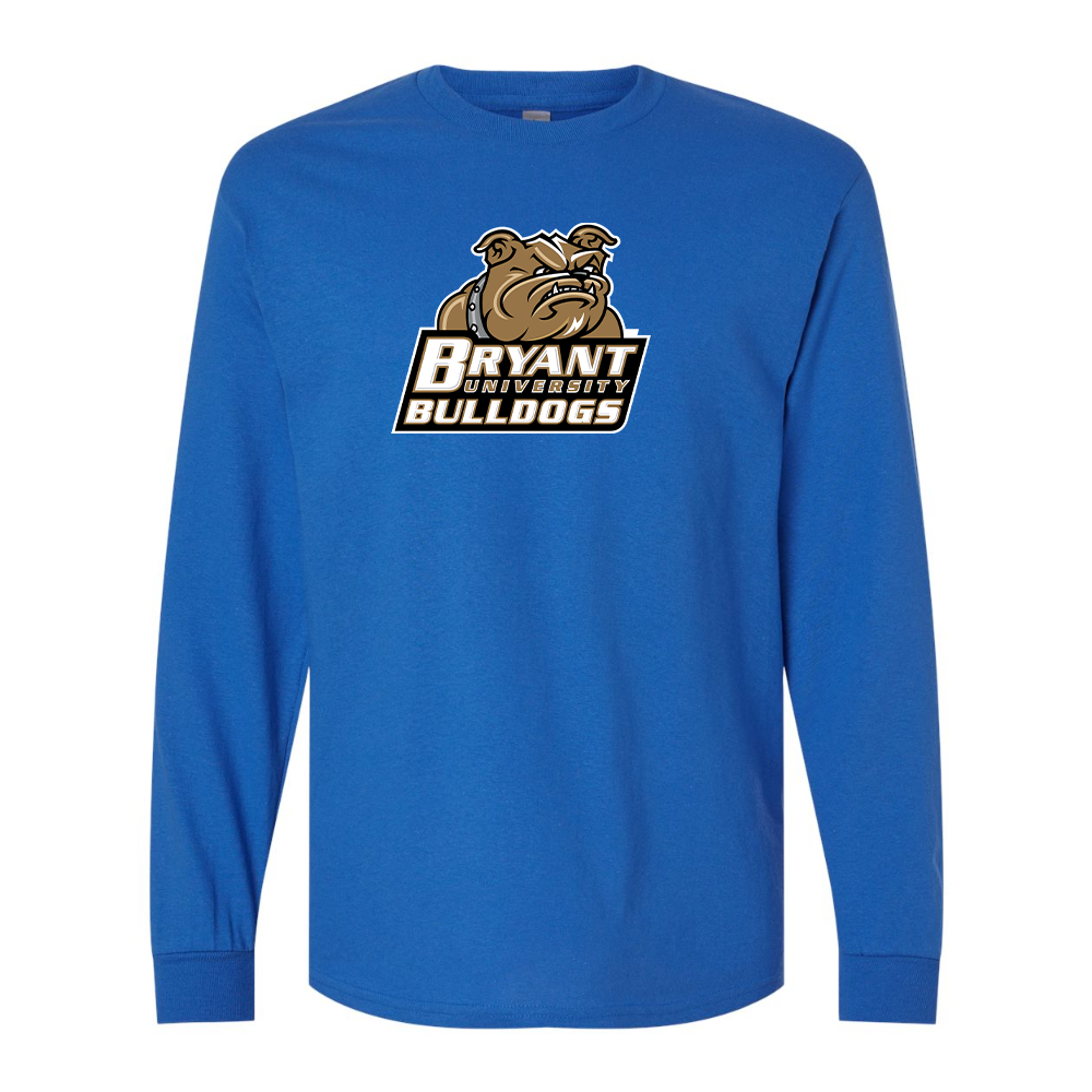 Men's  Bryant Bulldogs  Gildan Heavy Cotton Long Sleeve T-Shirt