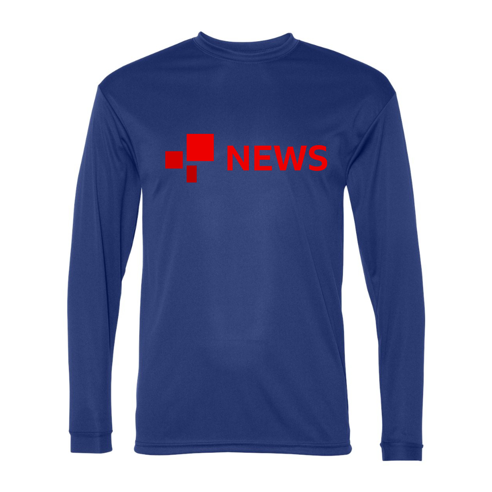 Men's  BBC News  Performance Long Sleeve T-Shirt