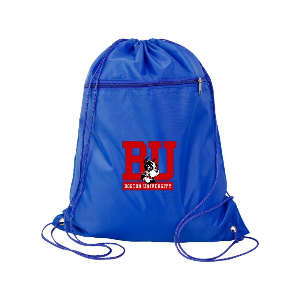 Boston University Terriers Q-Tees - Polyester Cinchpack