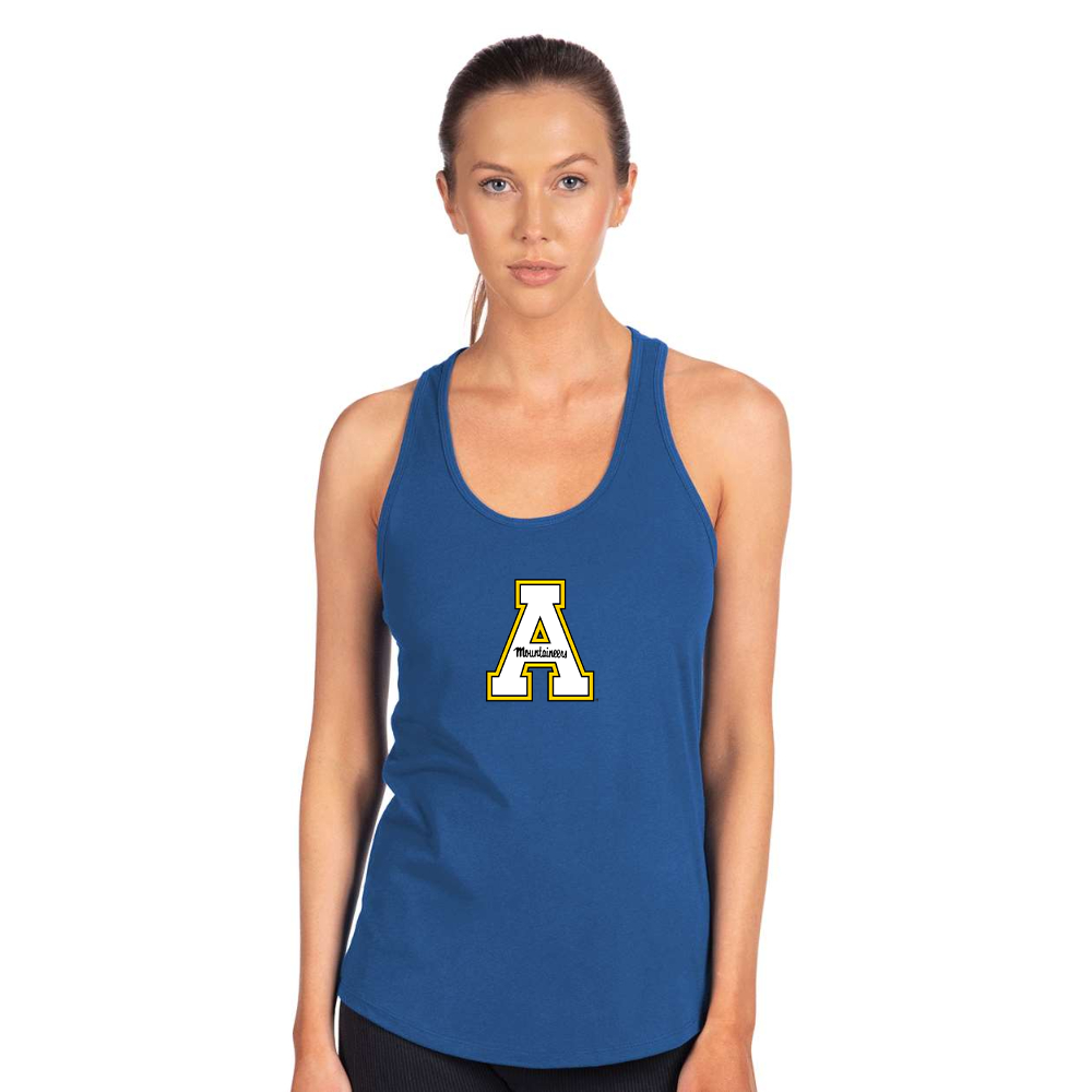 Women's Appalachian State Mountaineers Next Level Ideal Racerback Tank