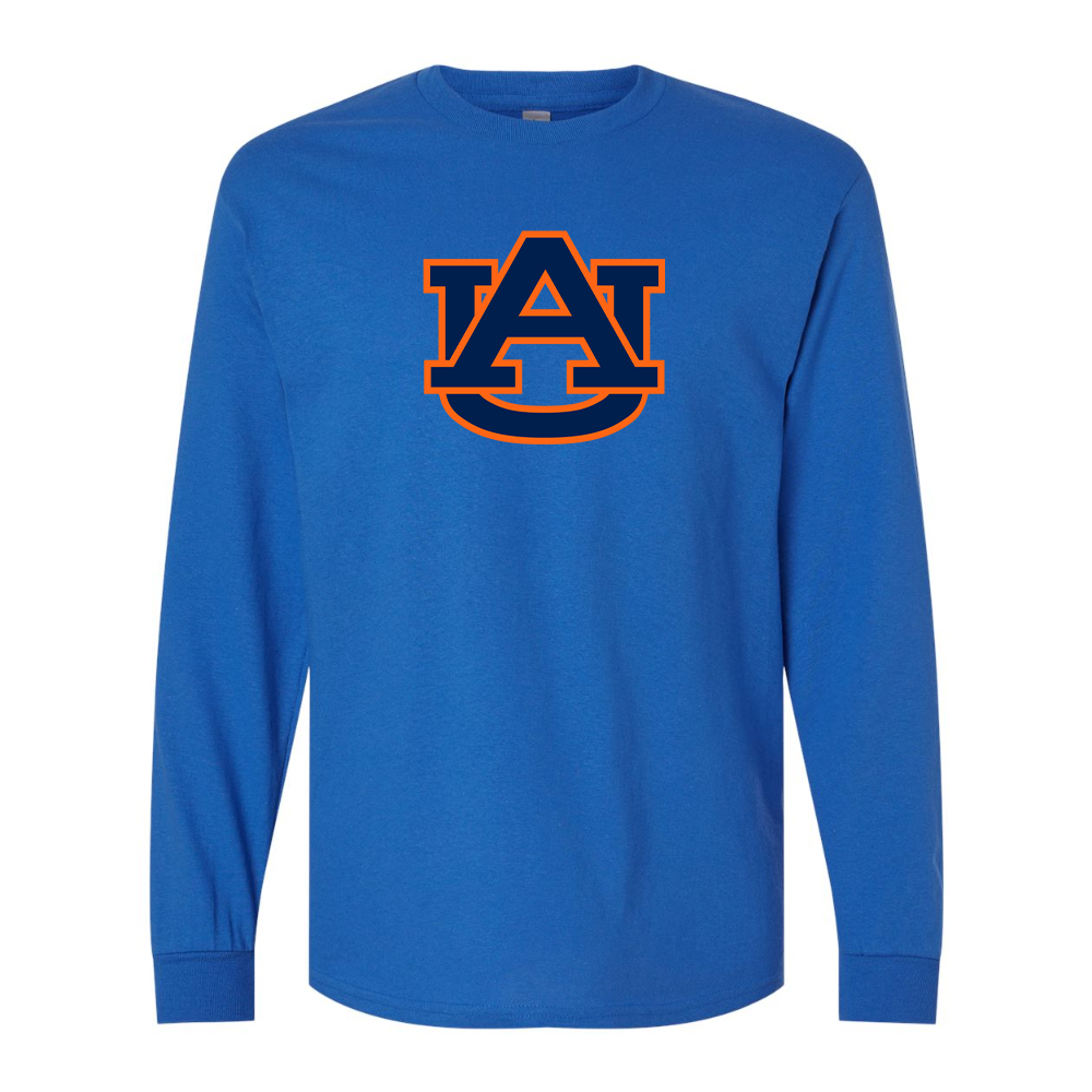 Men's  Auburn Tigers  Gildan Heavy Cotton Long Sleeve T-Shirt