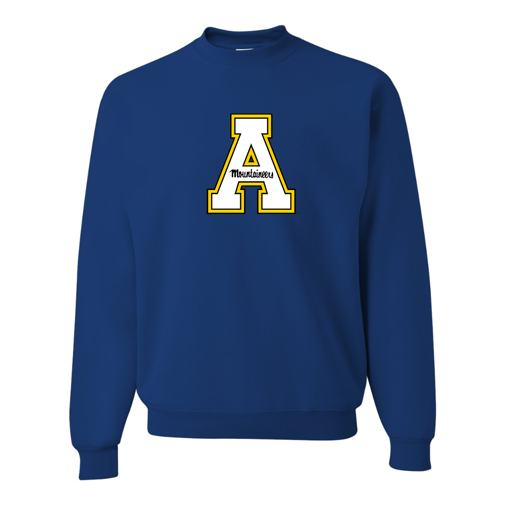 Men's  Appalachian State Mountaineers JERZEES NuBlend Crewneck Sweatshirt