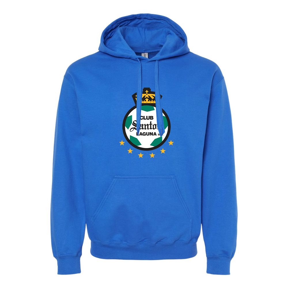 Men's Santos Laguna Soccer Softstyle Midweight Hooded Sweatshirt