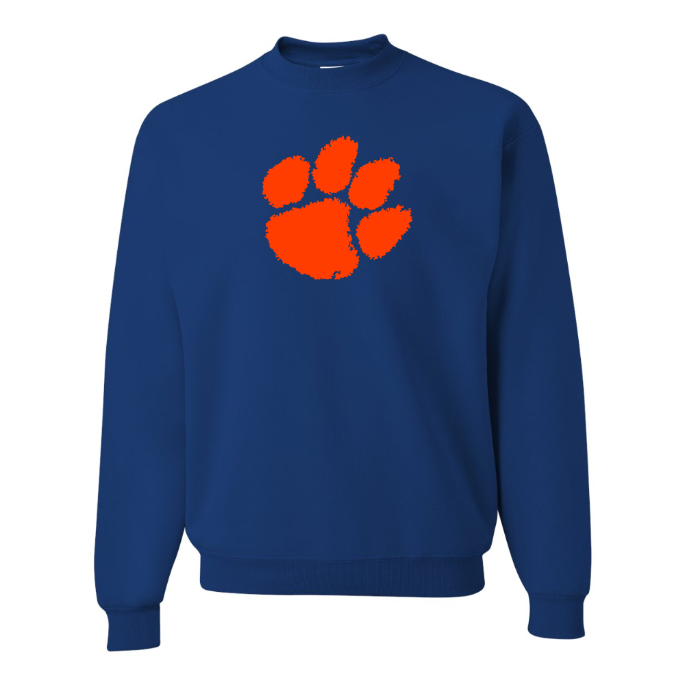 Men's Clemson Tigers JERZEES NuBlend Crewneck Sweatshirt