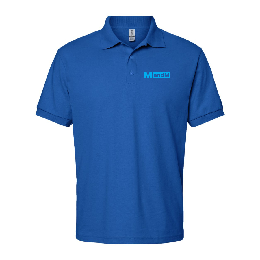 Men's MandM Logo Dry Blend Polo