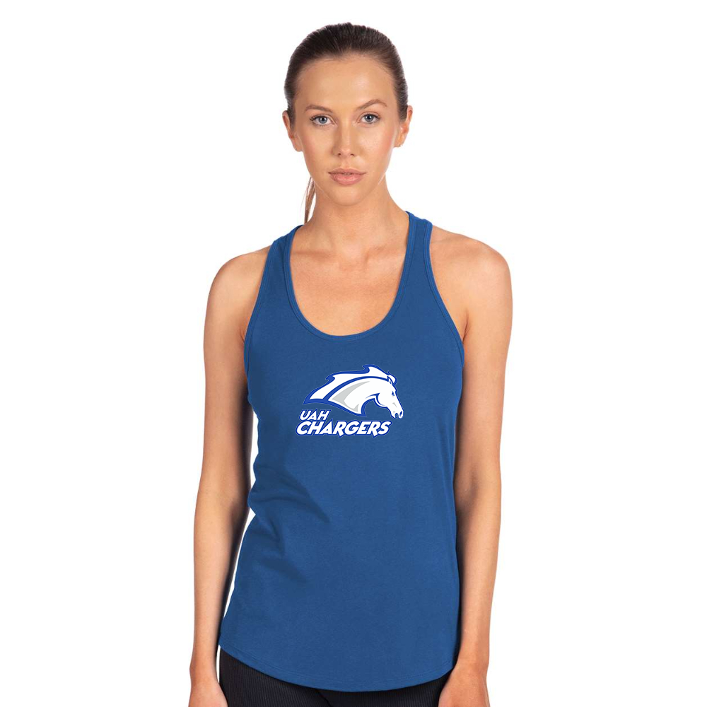 Women's Alabama Huntsville Chargers Next Level Ideal Racerback Tank