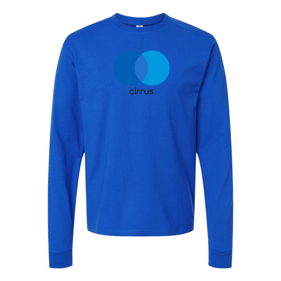 Men's Cirrus Logo Cotton Long Sleeve T-Shirt