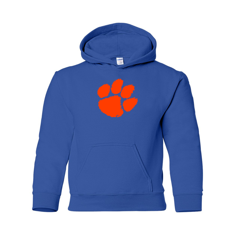 Youth Clemson Tigers Gildan Heavy Blend  Hooded Sweatshirt