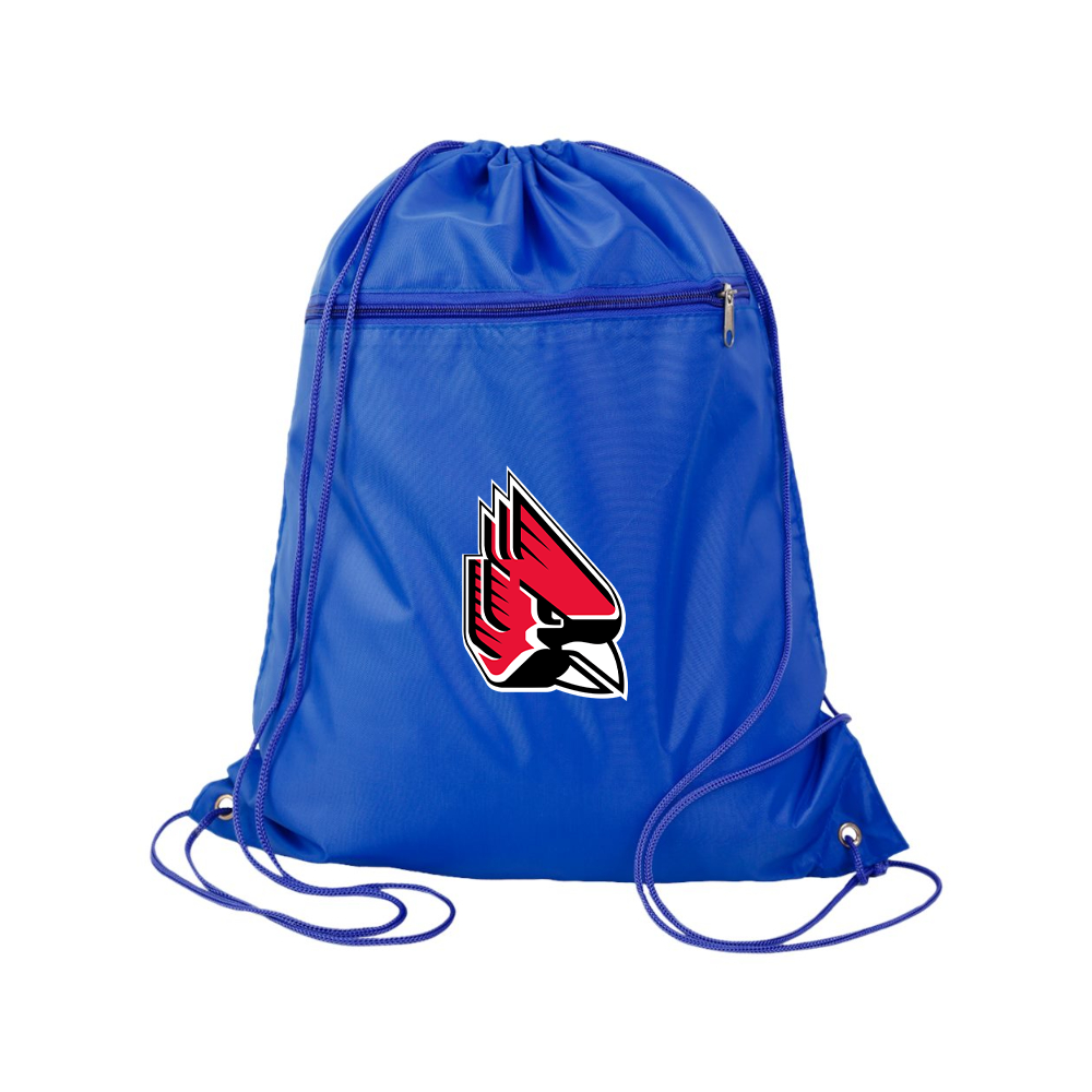 Ball State Cardinals Q-Tees - Polyester Cinchpack
