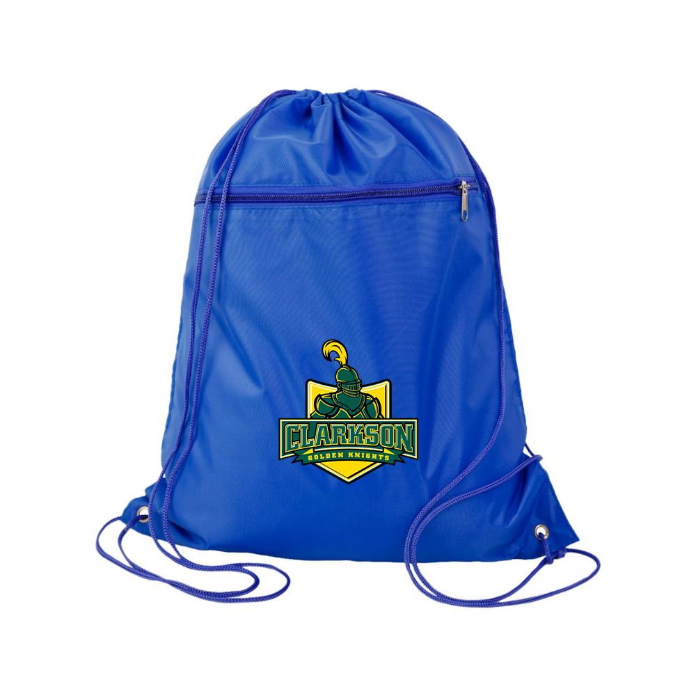 Clarkson Golden Knights Q-Tees - Polyester Cinchpack