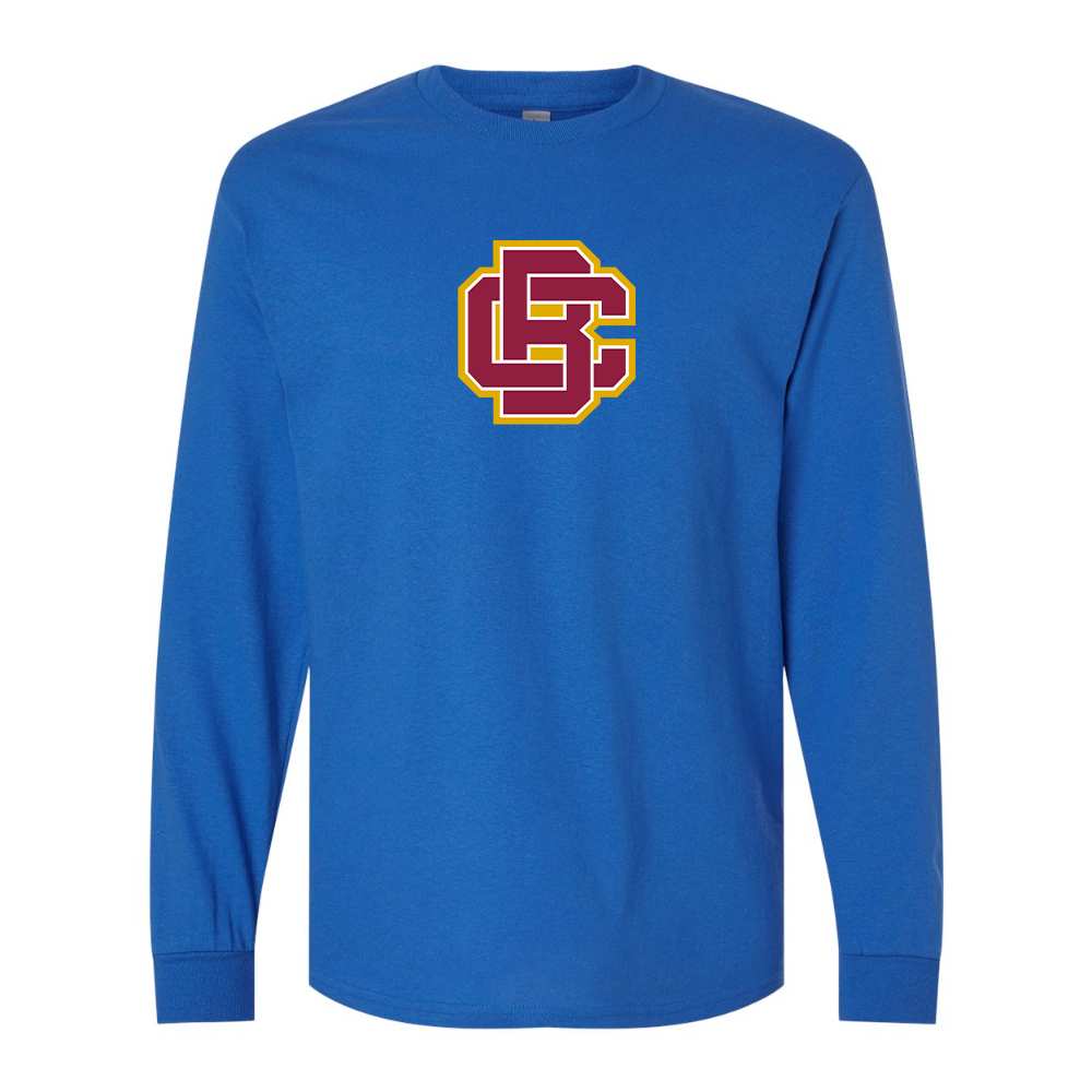 Men's  Bethune Cookman Wildcats  Gildan Heavy Cotton Long Sleeve T-Shirt