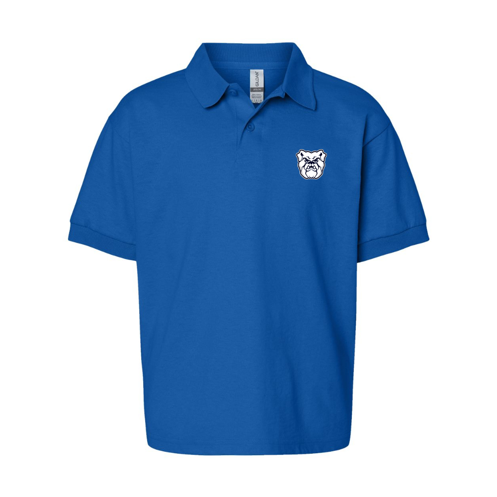 Youth Butler Bulldogs  Gildan Dry Blend Jersey Polo