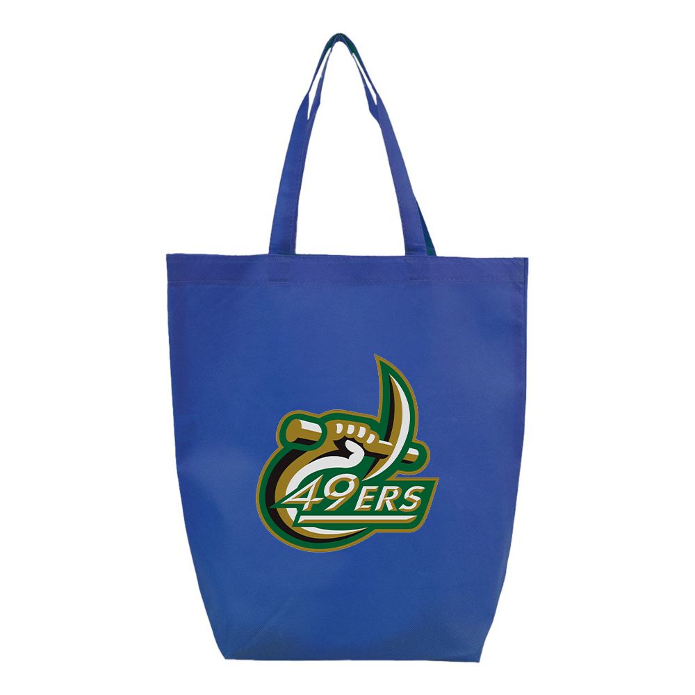 Charlotte 49ers Q-Tees Non-Woven Gusset Bottom Tote