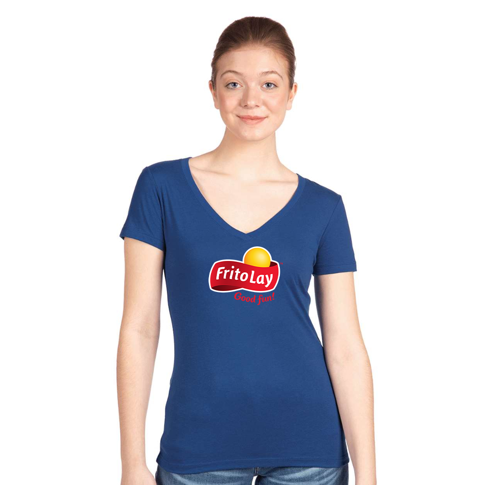 Women's  Frito Lay Next Level V-Neck T-Shirt