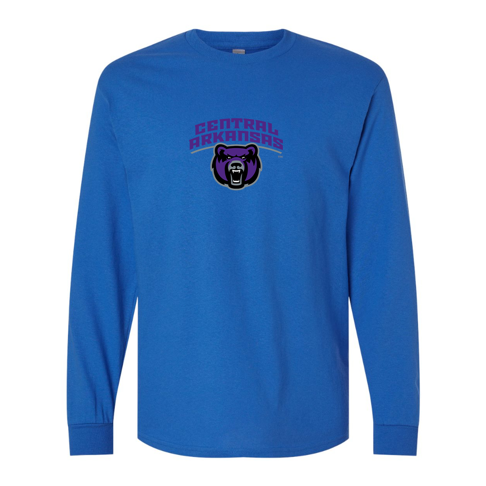 Men's Central Arkansas Bears  Gildan Heavy Cotton Long Sleeve T-Shirt