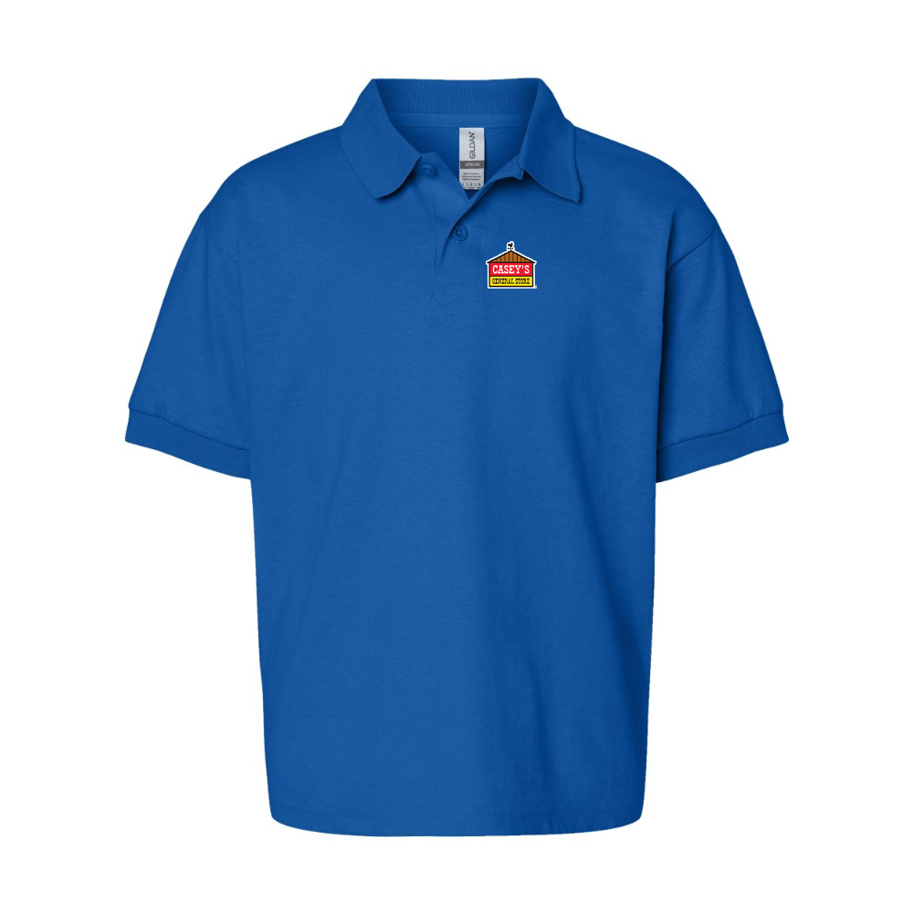 Youth  Casey's General Store  Gildan Dry Blend Jersey Polo