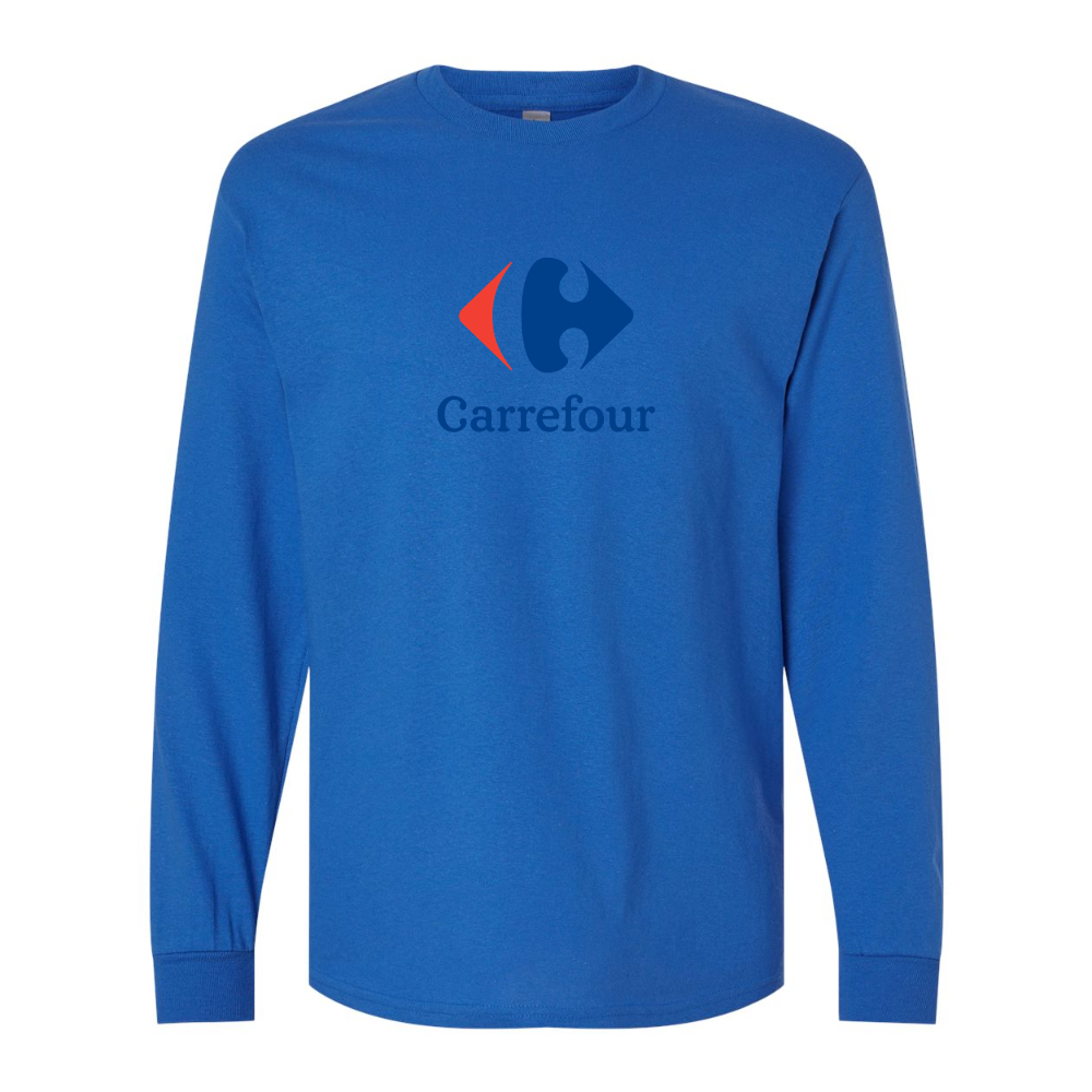 Men's Carrefour  Gildan Heavy Cotton Long Sleeve T-Shirt