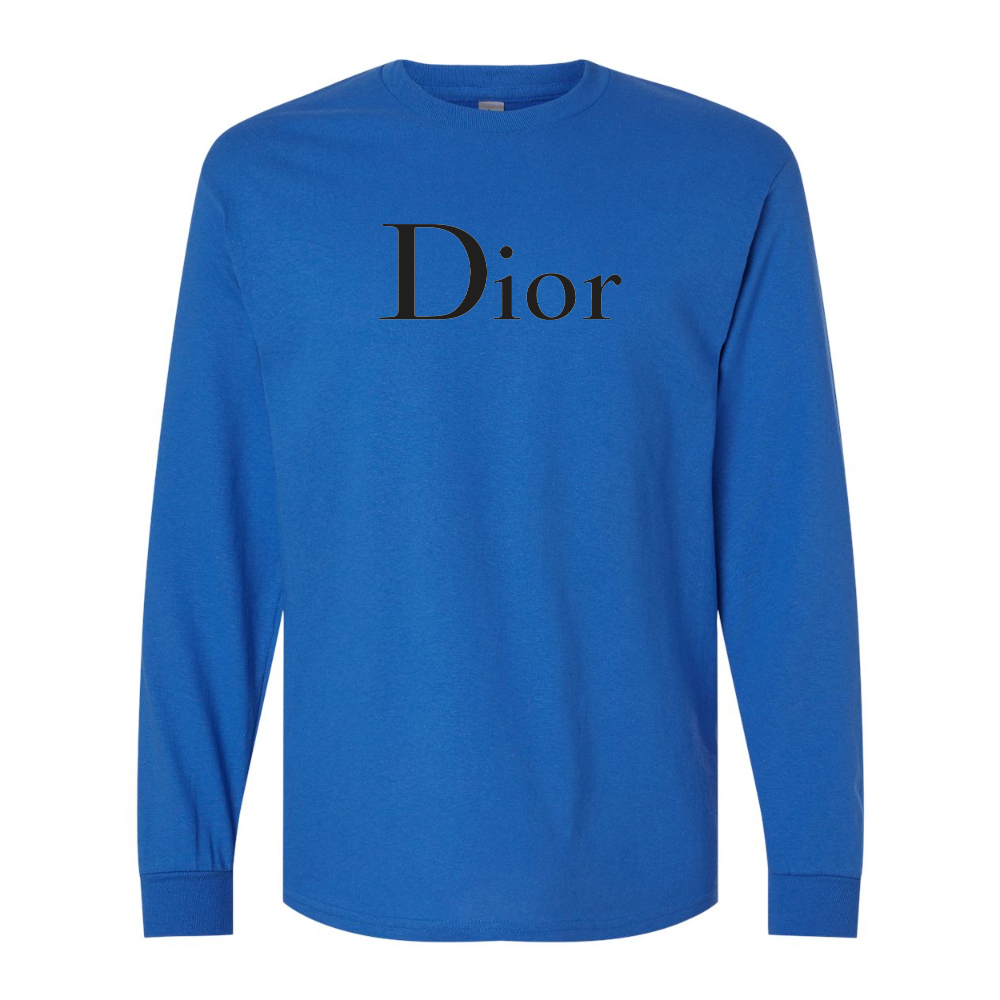Men's Dior Gildan Heavy Cotton Long Sleeve T-Shirt