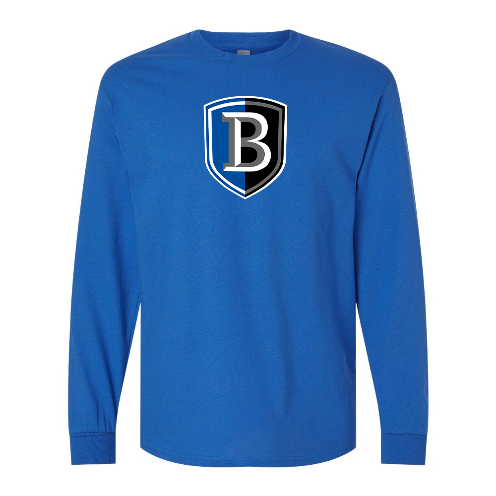 Men's   Bentley Falcons  Gildan Heavy Cotton Long Sleeve T-Shirt