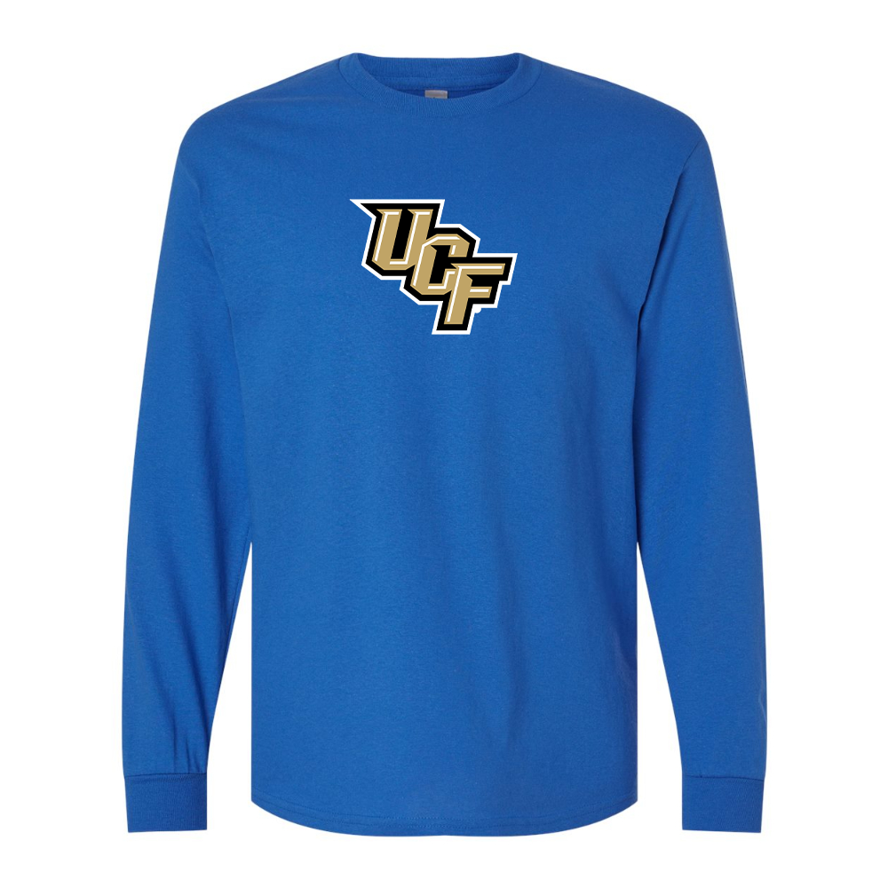 Men's Central Florida Knights   Gildan Heavy Cotton Long Sleeve T-Shirt