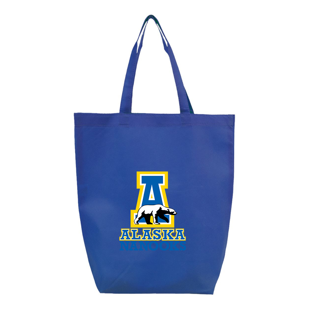 Alaska Nanooks Q-Tees Non-Woven Gusset Bottom Tote