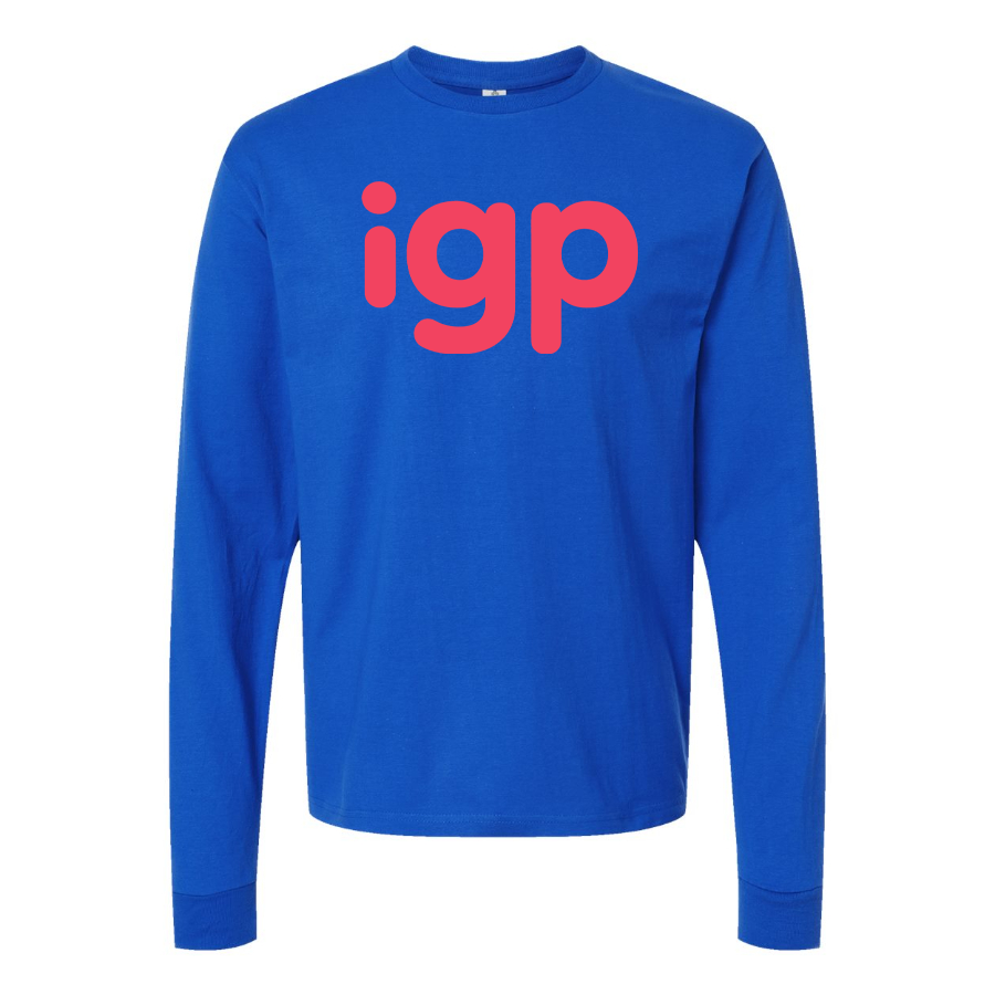 Men's Indian Gifts Portal  Logo Cotton Long Sleeve T-Shirt