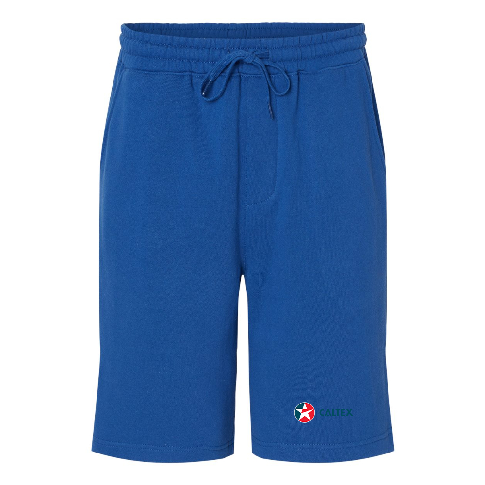 Men's Caltex Gas Station  Independent Trading Co Midweight Fleece Short