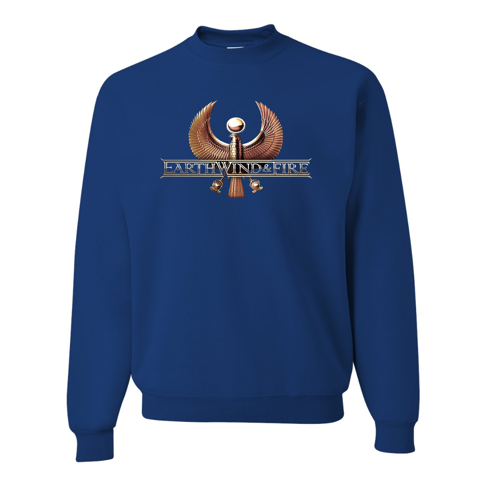 Men's Earth Wind & Fire  JERZEES NuBlend Crewneck Sweatshirt