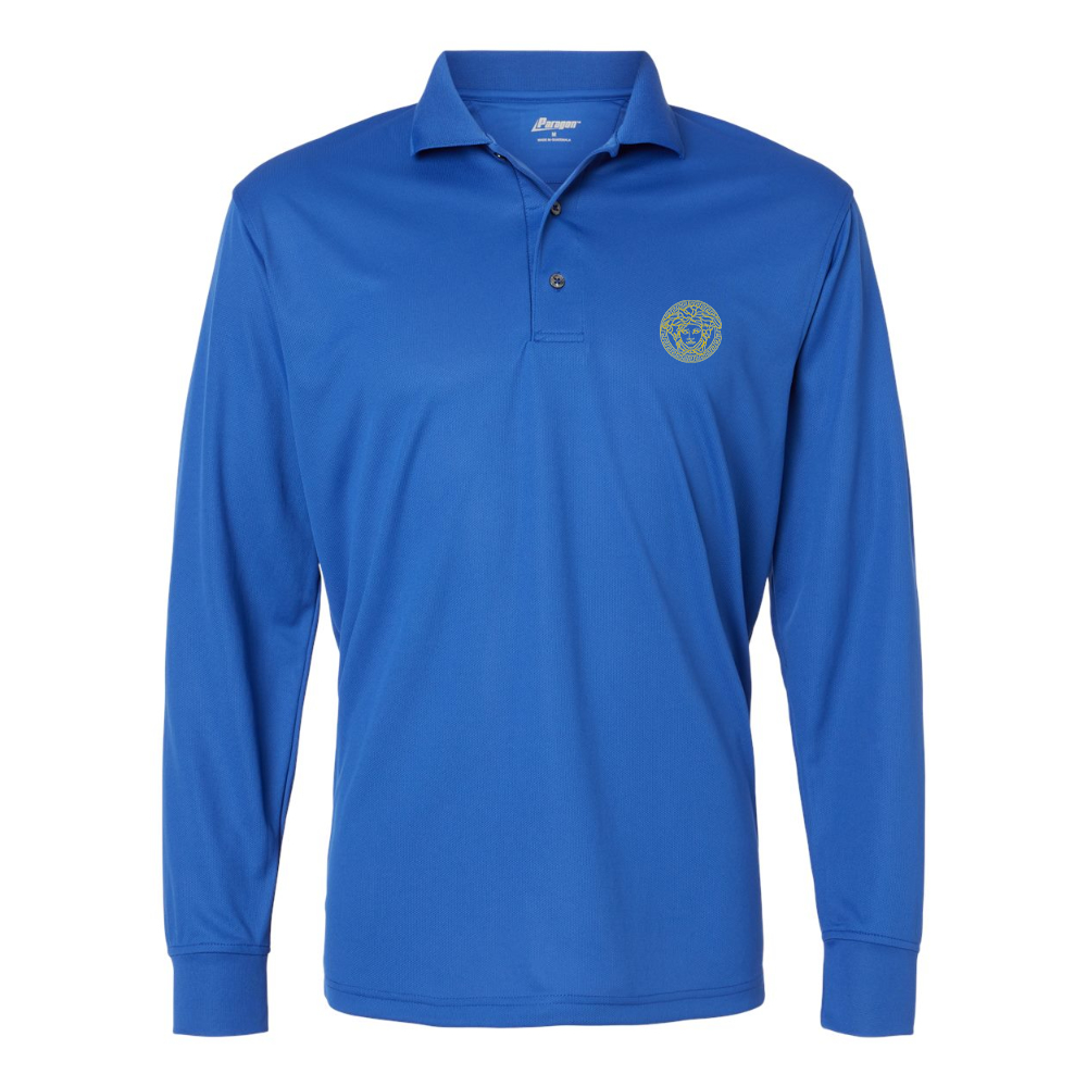 Men's Versace Thumbnail Paragon Prescott Long Sleeve Polo