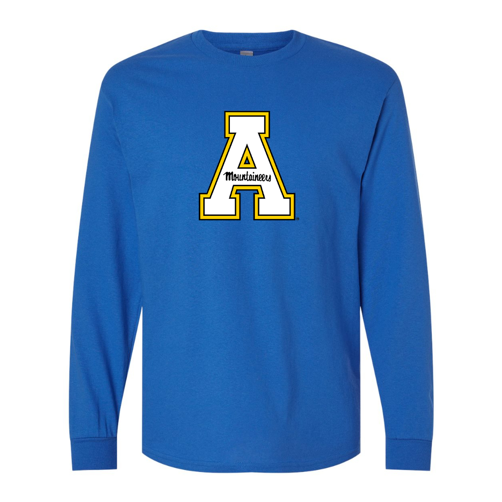 Men's  Appalachian State Mountaineers  Gildan Heavy Cotton Long Sleeve T-Shirt