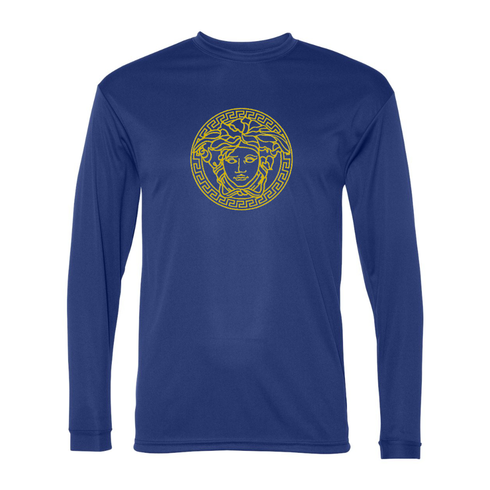 Men's  Versace Thumbnail Performance Long Sleeve T-Shirt
