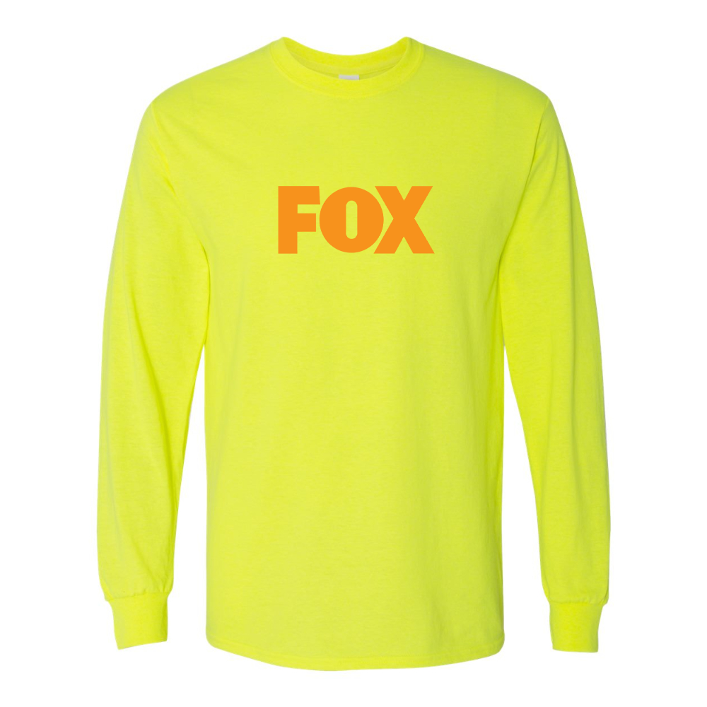 Men's  Fox  Gildan Heavy Cotton Long Sleeve T-Shirt