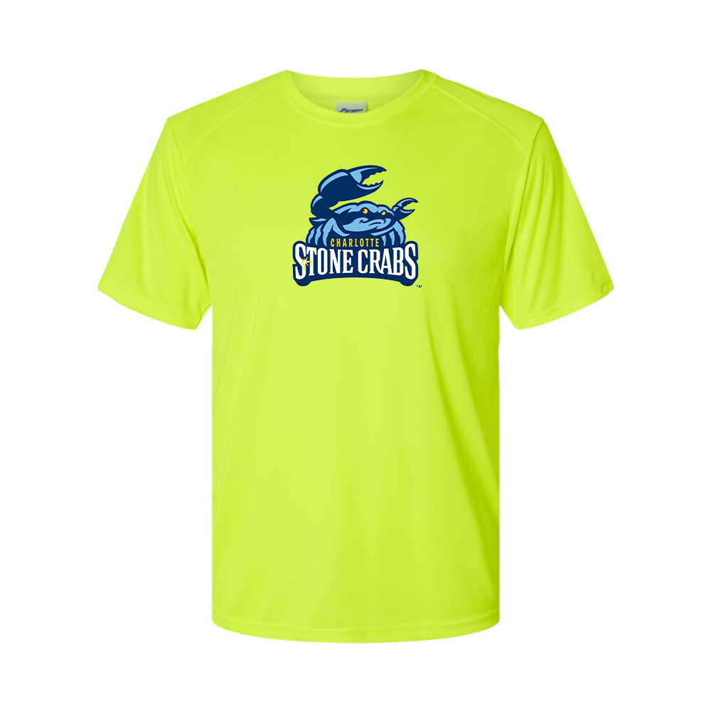 Men's Charlotte Stone Crabs Logo Performance T-Shirt
