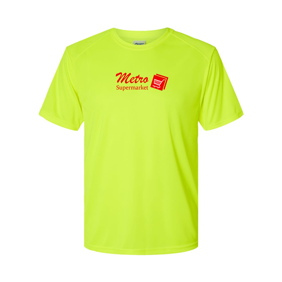 Men's Metro Supermarket Logo   Performance T-Shirt