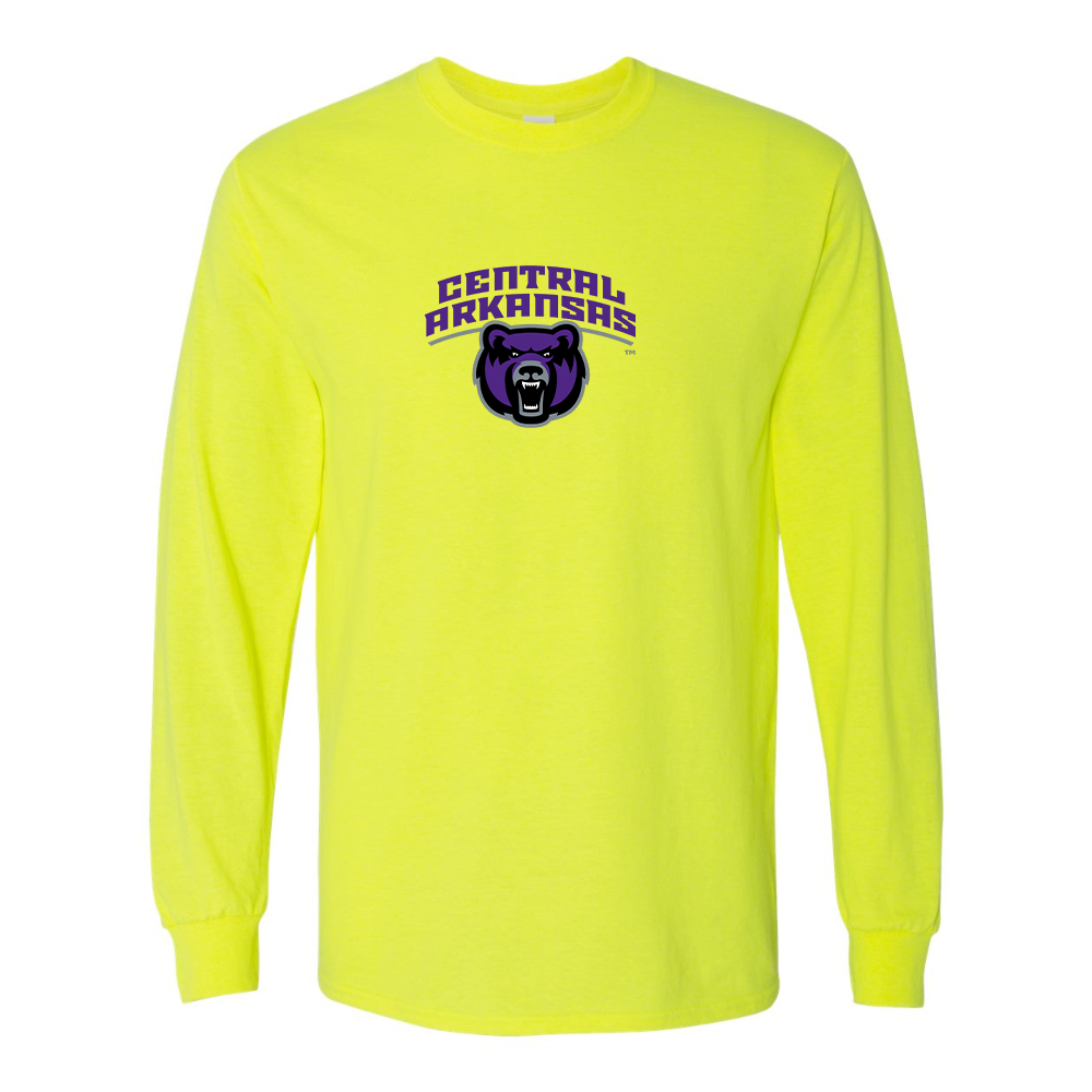 Men's Central Arkansas Bears  Gildan Heavy Cotton Long Sleeve T-Shirt