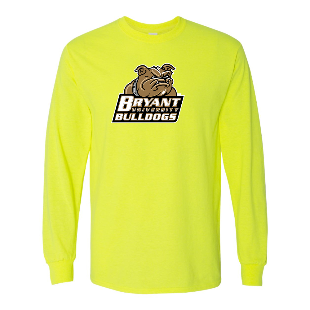 Men's  Bryant Bulldogs  Gildan Heavy Cotton Long Sleeve T-Shirt